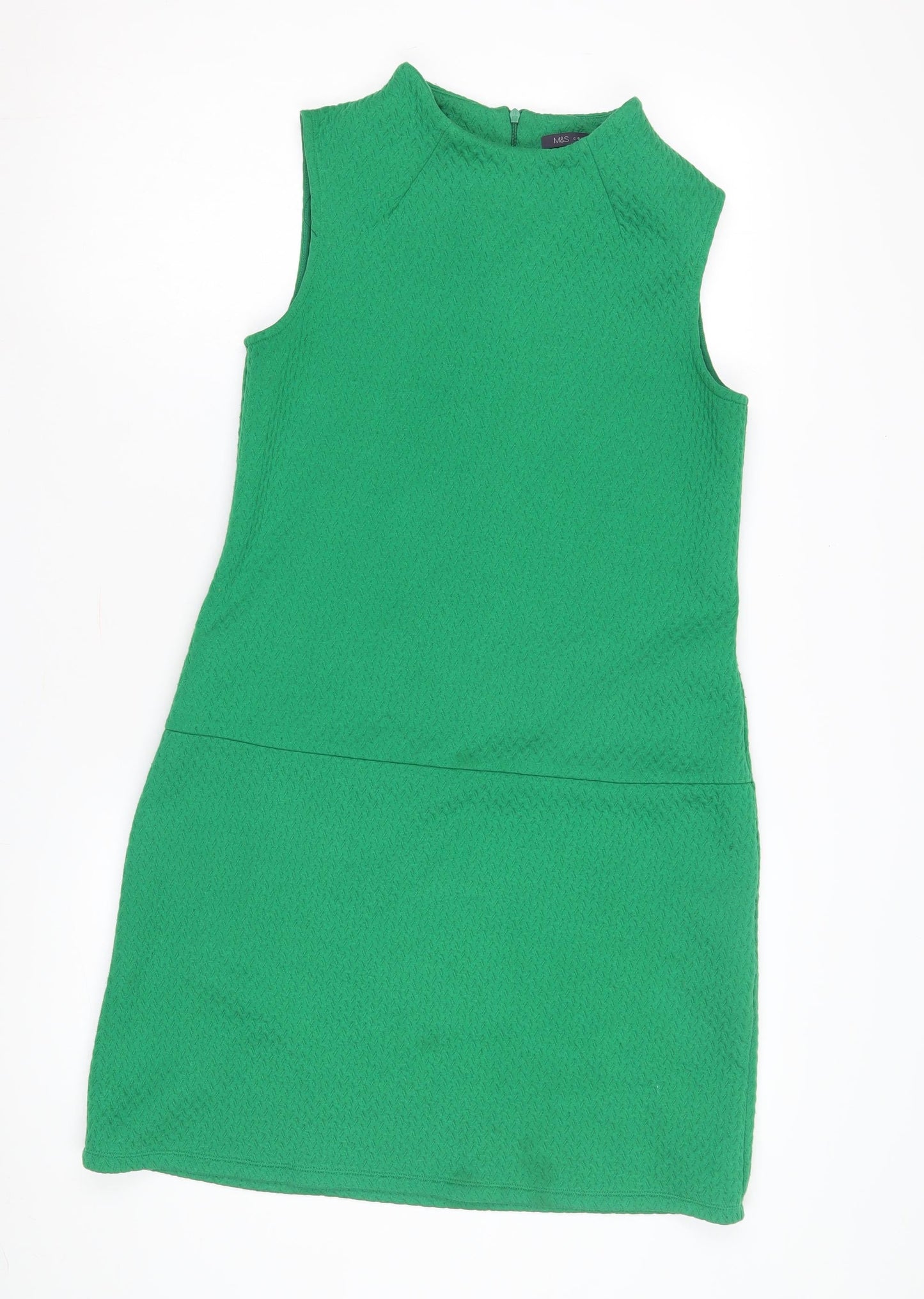 Marks and Spencer Women's Green Sheath Dress Size 10