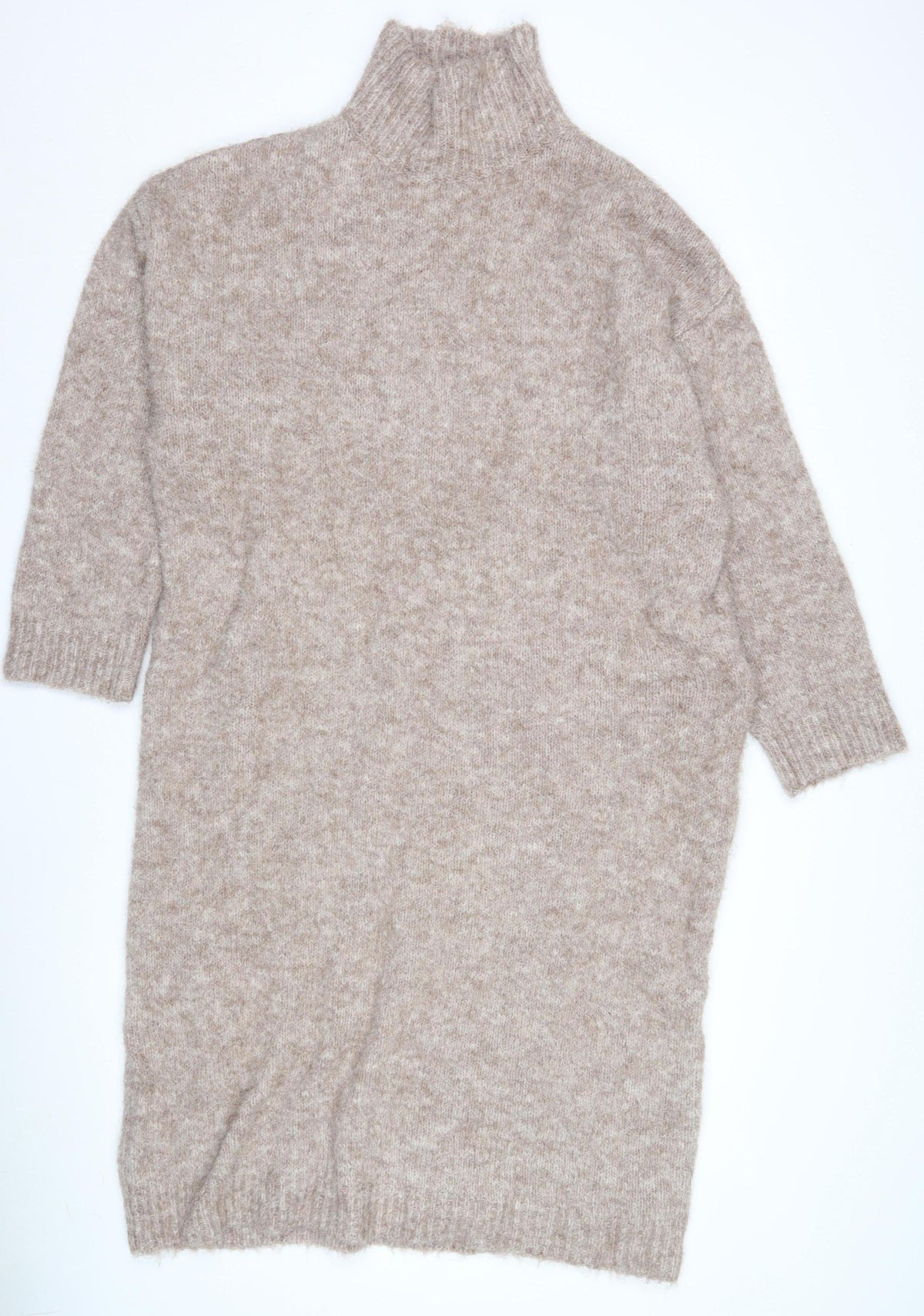 Apricot Women's Beige High Neck Dress XL