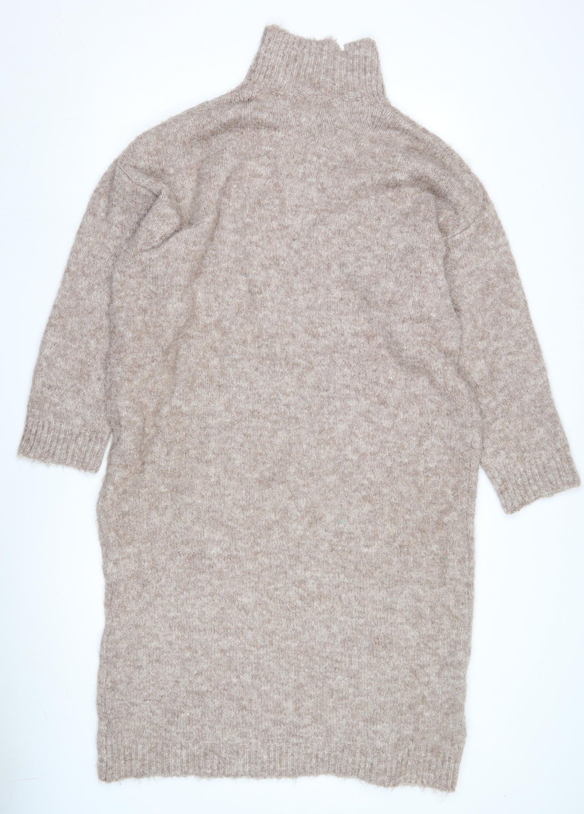 Apricot Women's Beige High Neck Dress XL