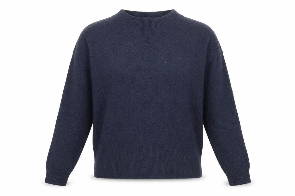 COS Unisex Kids Blue Wool Pullover Jumper XS
