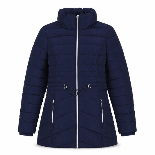 Front view of Principles Women's Blue, size 10, Puffer Jacket