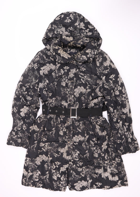 Kolette Mane Women's Black Puffer Jacket Size 14