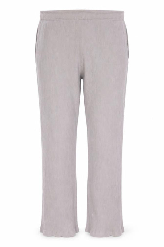 Damart Women's Grey Elastic Waist Trousers Size 14