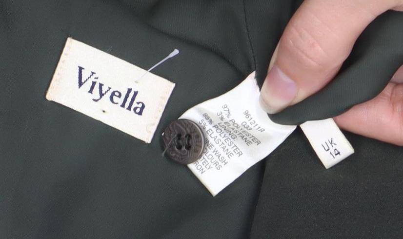 Viyella Women's Green Cotton Jacket Size 16