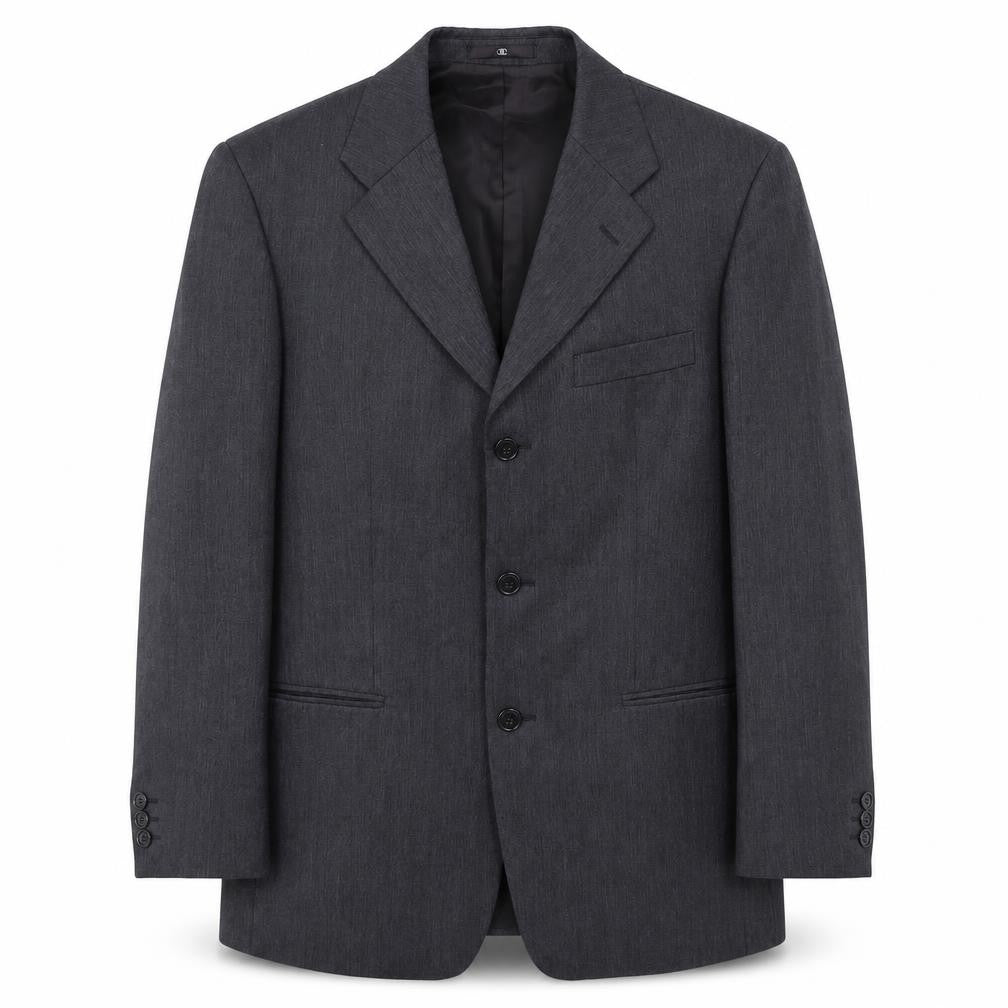 Ciro Citterio Men's Grey Wool Blazer, Size 38R Formal