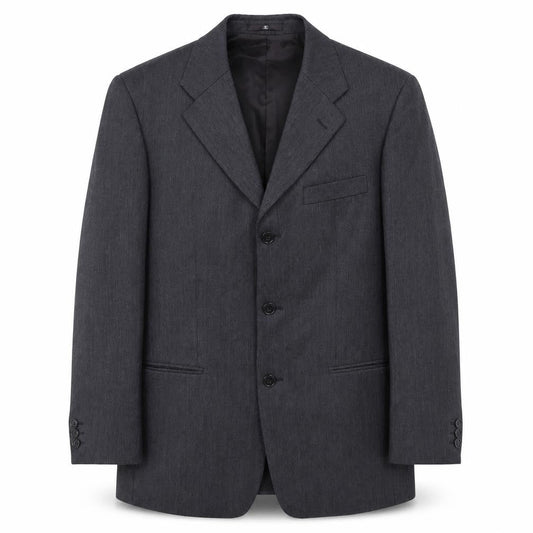 Ciro Citterio Men's Grey Wool Blazer, Size 38R Formal