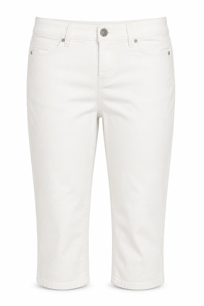 Guess Women's White Cropped Denim Jeans Size 2