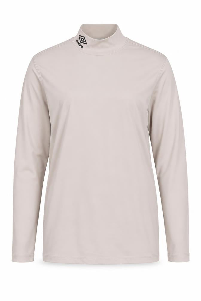 Umbro Women's Beige Long Sleeve Activewear Top L
