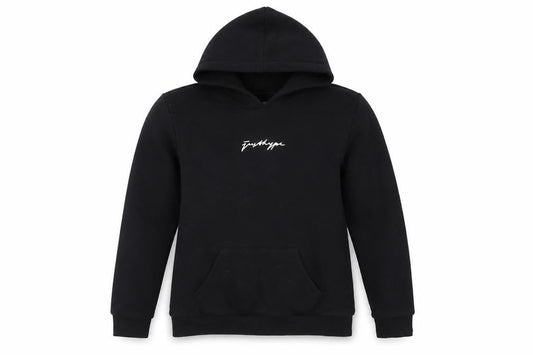 Just Hype Women's Black Pullover Hoodie - Size 10