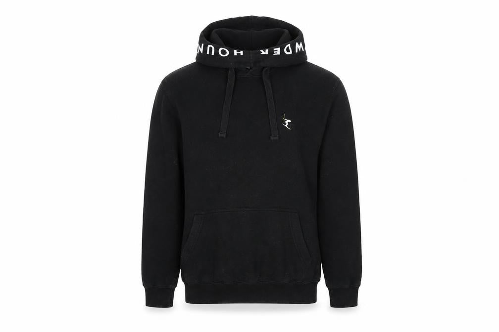 Powderhound Men's Black L Pullover Hoodie Ski Style