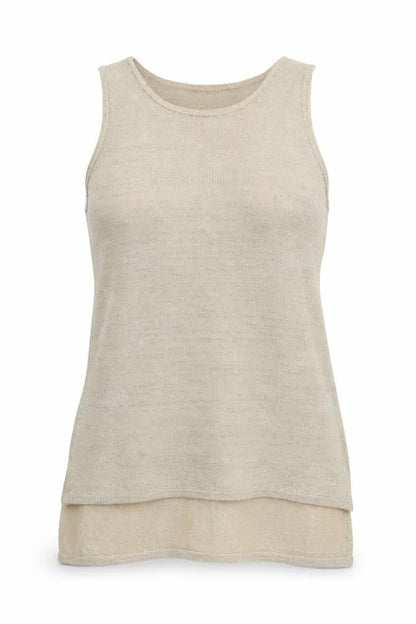 River Island Women's Beige Tank Top Size 10