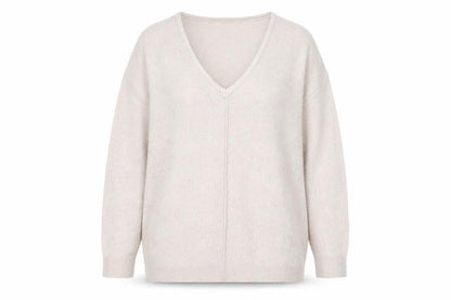 Evans Women's Pink V-Neck Pullover Jumper Size 18