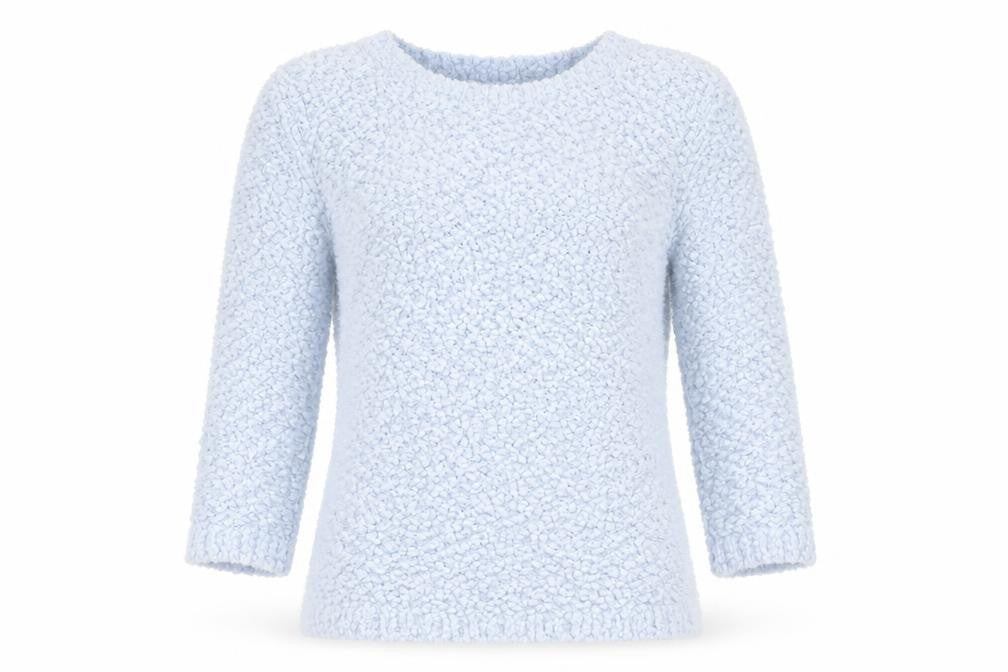 Bonmarché Women's Blue Pullover Jumper, Size S