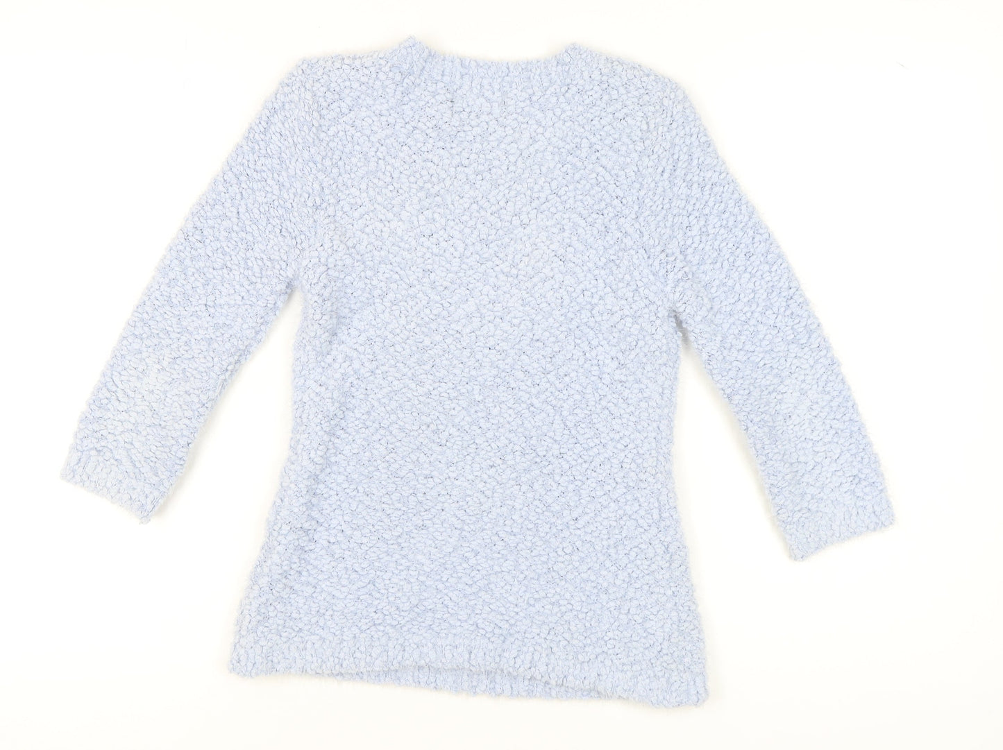Bm Collection Women's Blue Pullover Jumper, Size S
