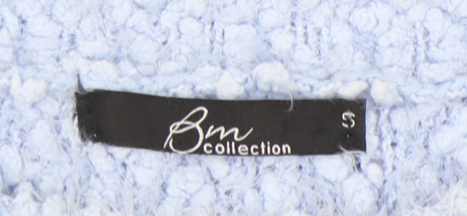 Bm Collection Women's Blue Pullover Jumper, Size S