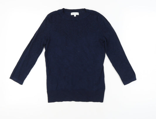 Warehouse Women's Blue Pullover Jumper, Size 8