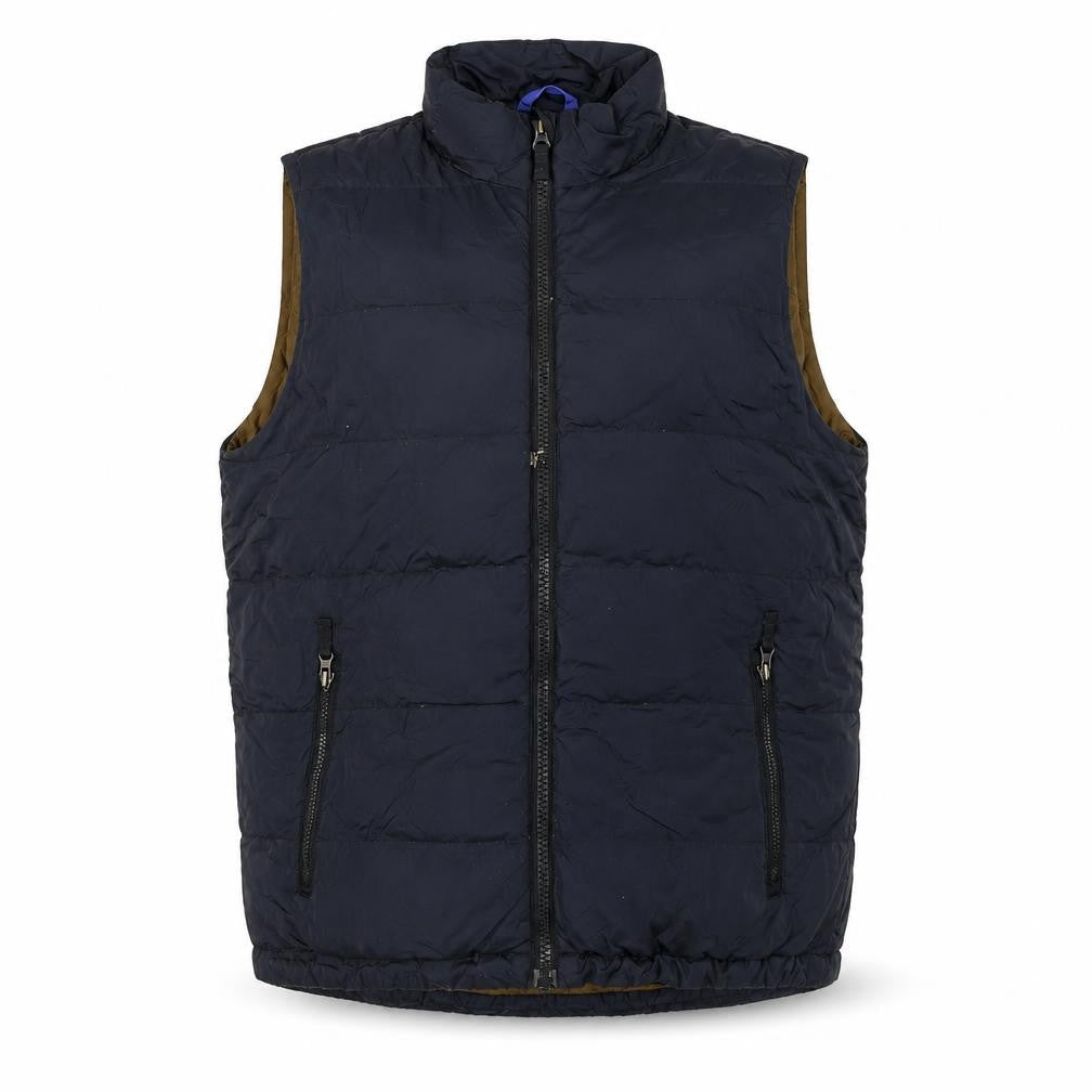 Lands' End Men's Black M Puffer Waistcoat