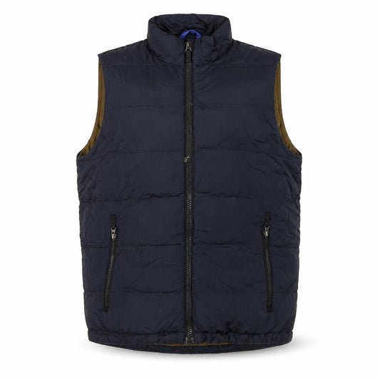 Lands' End Men's Black M Puffer Waistcoat