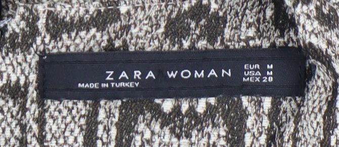 Zara Women Multicoloured Animal Print Shift Dress