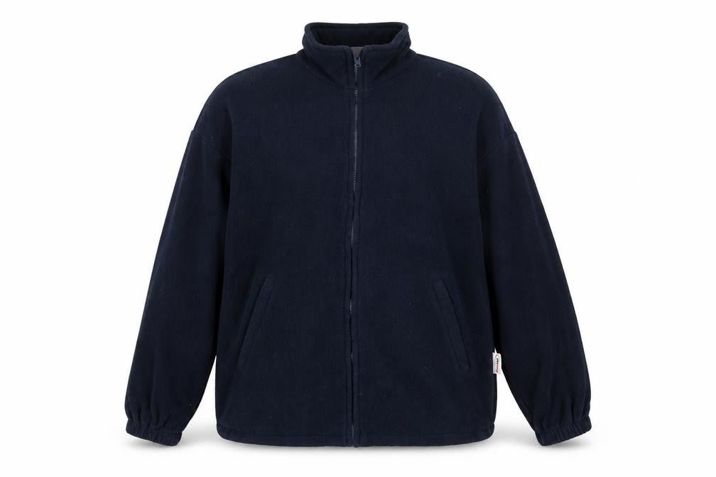 Protal Men's Blue Fleece Jacket L Full Zip