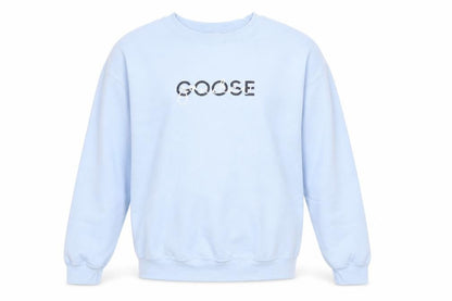 Goose Womens Blue Pullover Sweatshirt M