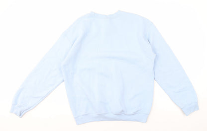 Goose Womens Blue Pullover Sweatshirt M
