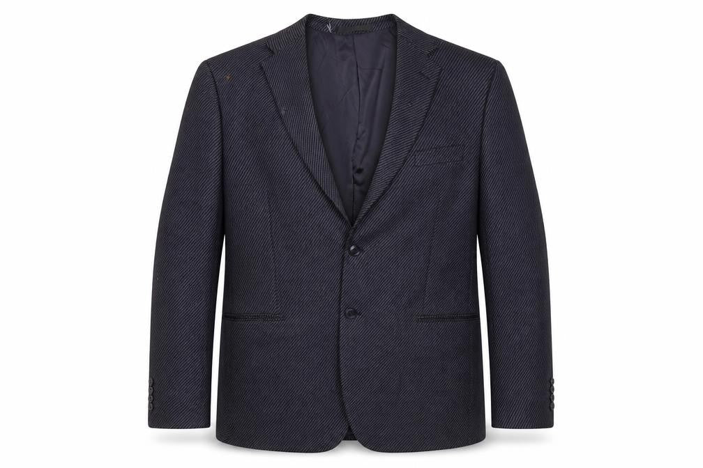 Marks & Spencer Men's Blue Wool Blazer 46 Long