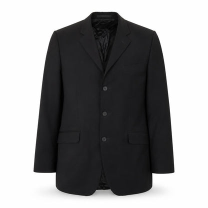 Jasper Conran Men's Black Wool Blazer, Size 42 Long