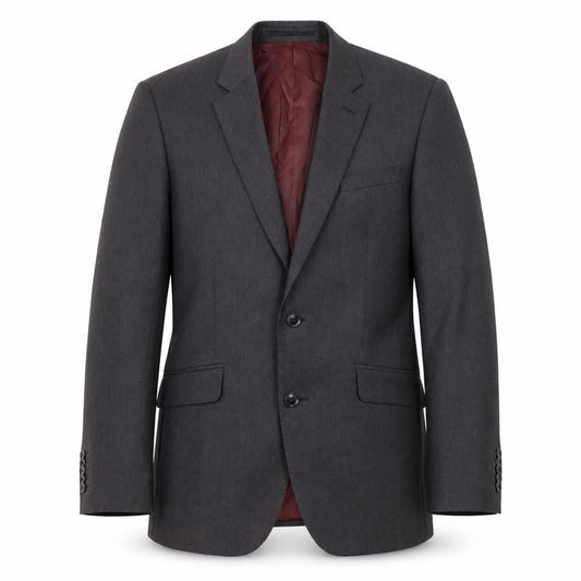 T.M. Lewin Men's Grey Slim Fit Blazer, Size 38R