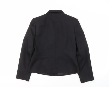 Back view of BHS Women's Black Suit Jacket, size 12, Lined