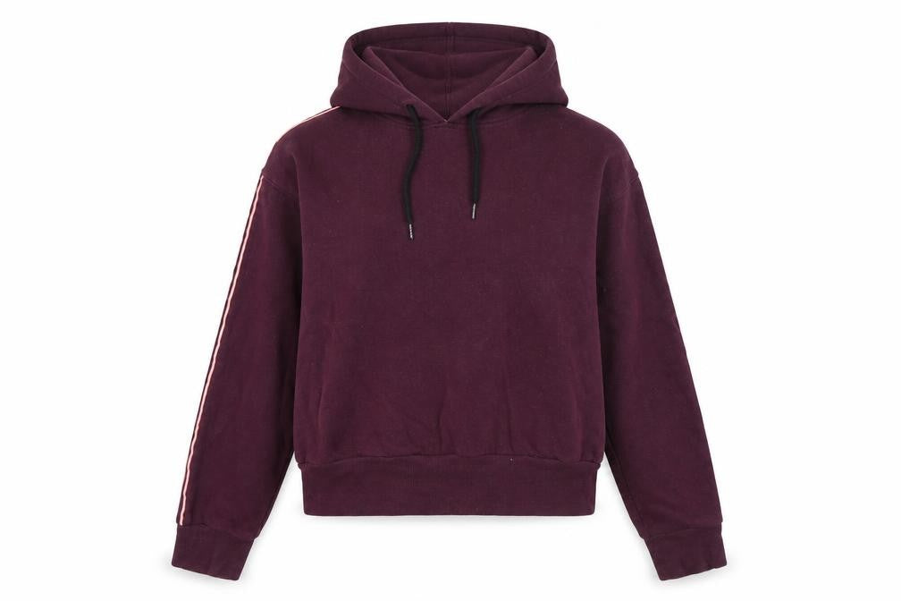 DKNY Women’s Purple Hoodie, Size S, Logo Accent