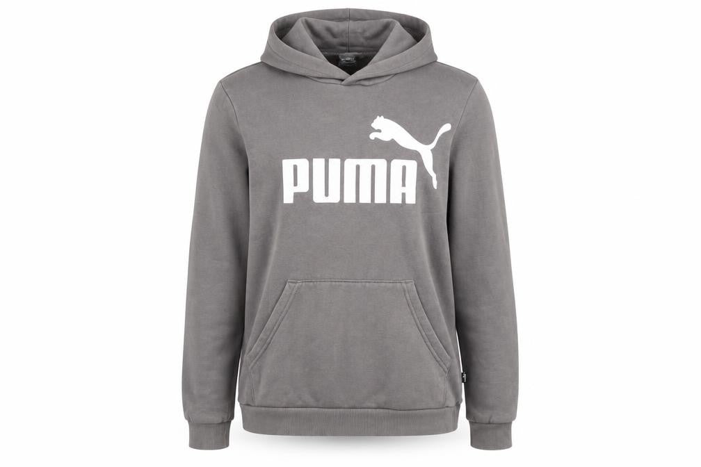 Puma Girls Grey Pullover Hoodie XL Graphic Print