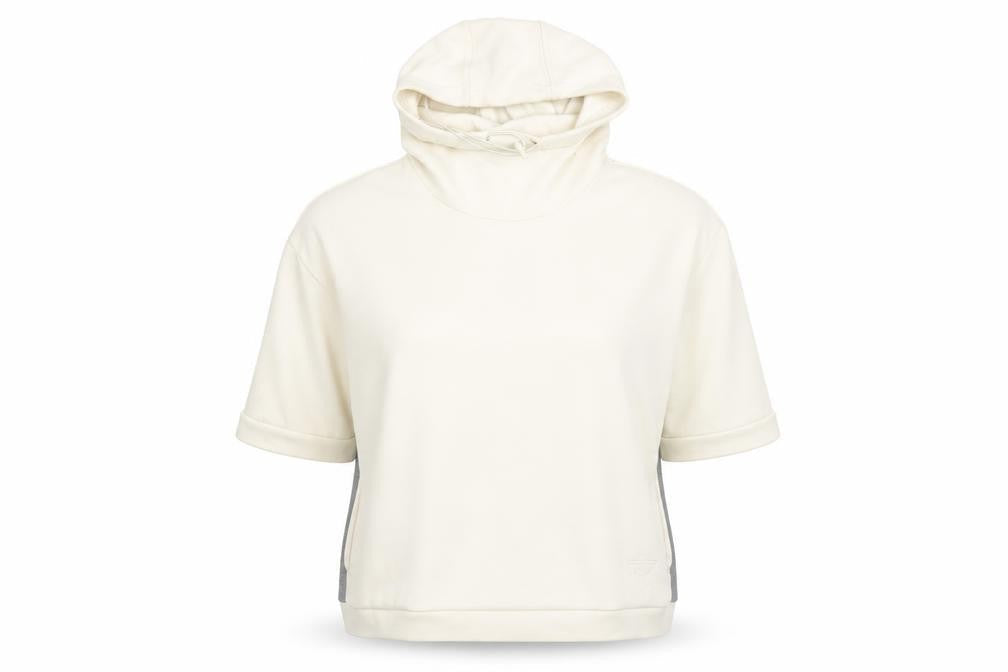 Puma Women's Ivory Hoodie Size 12 Comfortable Knit