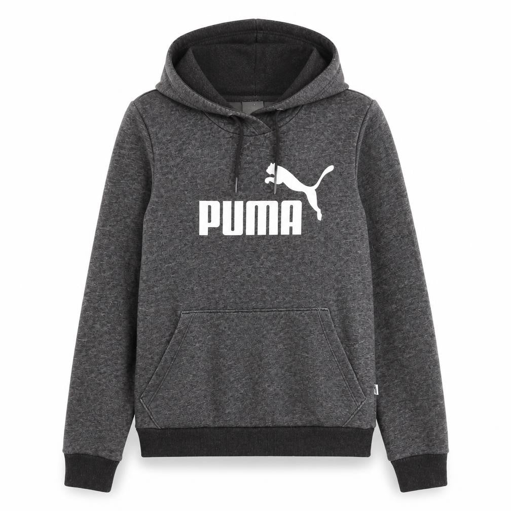 Puma Women's Grey Pullover Hoodie XS