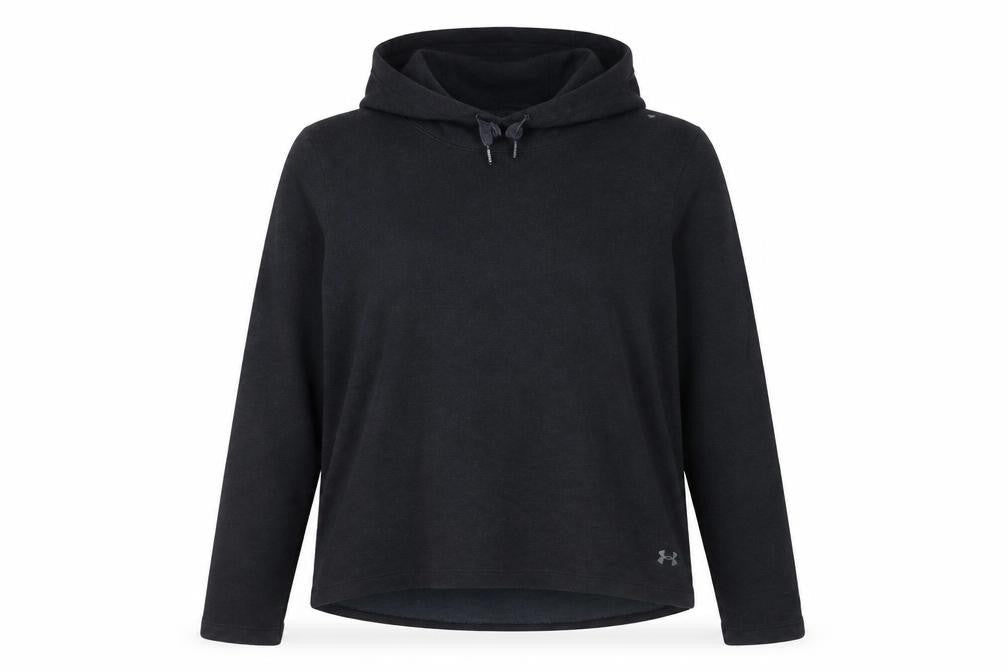 Under Armour Unisex Black Hoodie Large, Gym Training