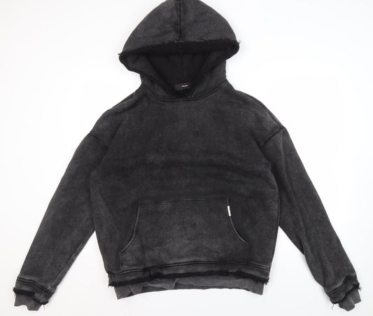GH.OST Black Pullover Hoodie Men's Size S