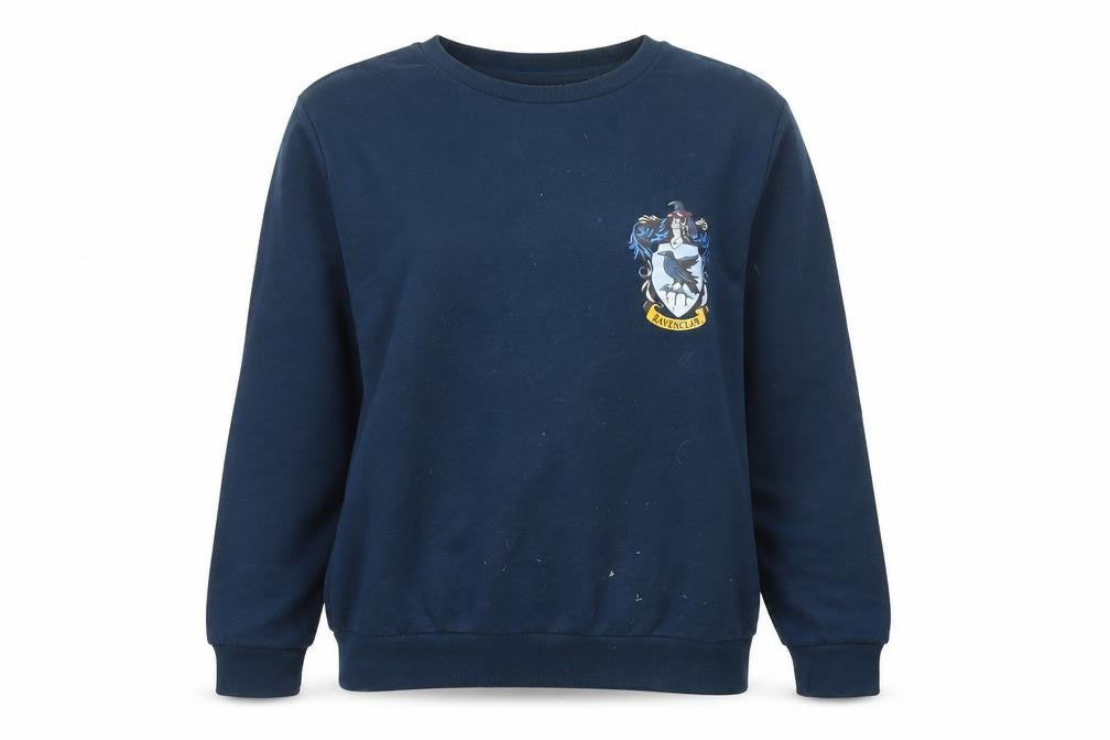 Harry Potter Women's Navy Sweatshirt Ravenclaw Badge S