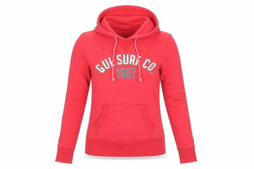 Gul Surf Co. Women's Red Pullover Hoodie Size 10