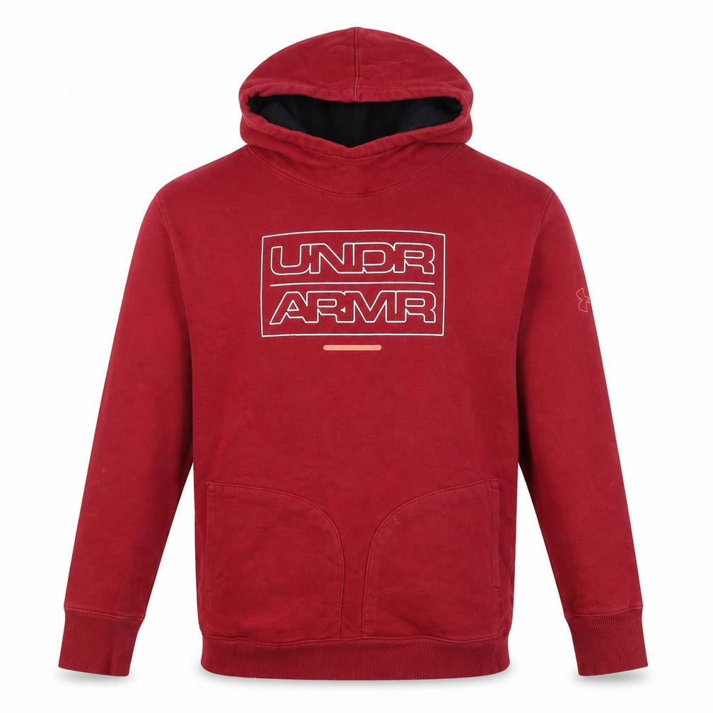 Under Armour Men's Red Pullover Hoodie Size S
