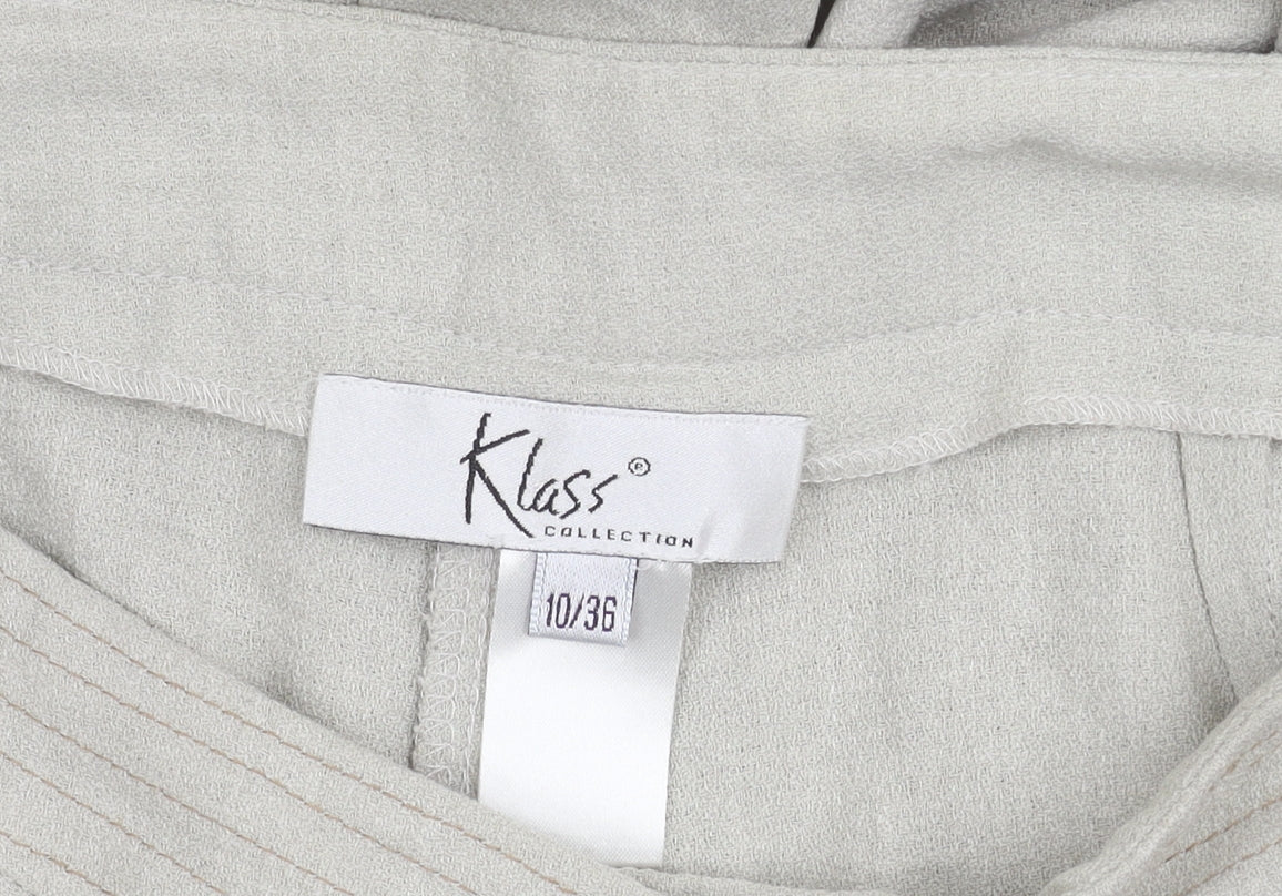 Klass Womens Grey Trousers Size 10