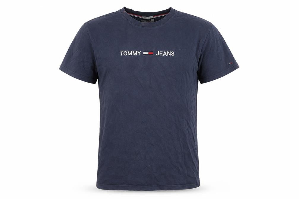 Tommy Jeans Men's Blue Medium Regular Fit T-Shirt