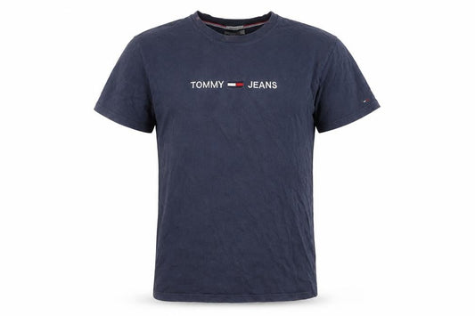 Tommy Jeans Men's Blue Medium Regular Fit T-Shirt