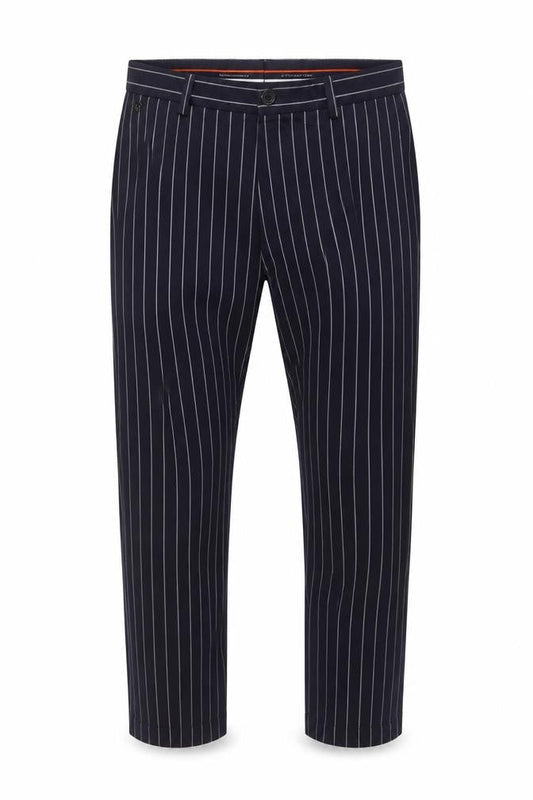Blackberrys Men's Blue Striped Trousers Size 32