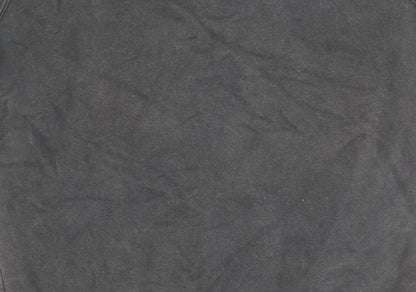 Close-up detail of Fila Men's Black XS Pullover Sweatshirt