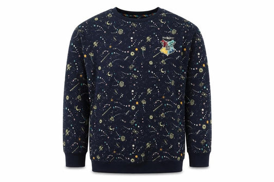 Marks & Spencer Girls Blue Harry Potter Sweatshirt, 11-12 Years, Embroidered