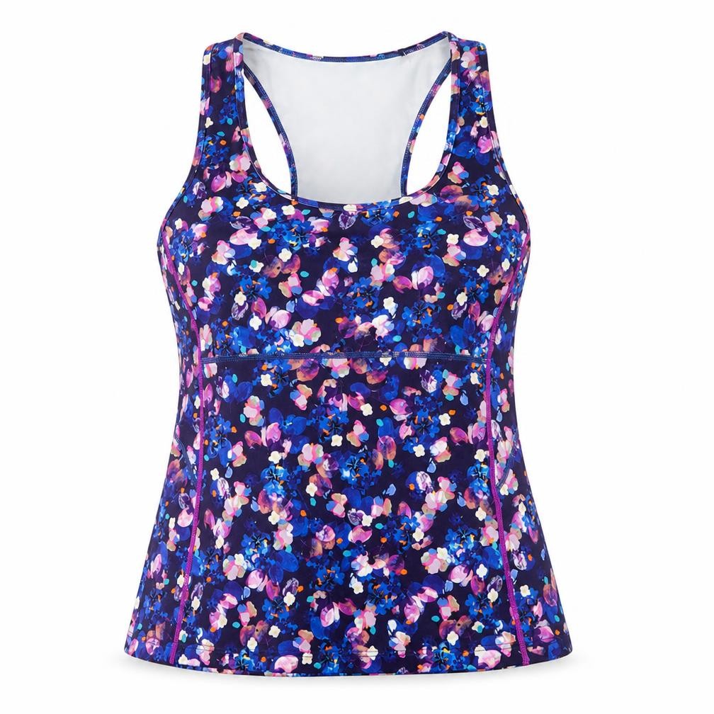 Joules Women's Multicoloured Floral Tank Top M