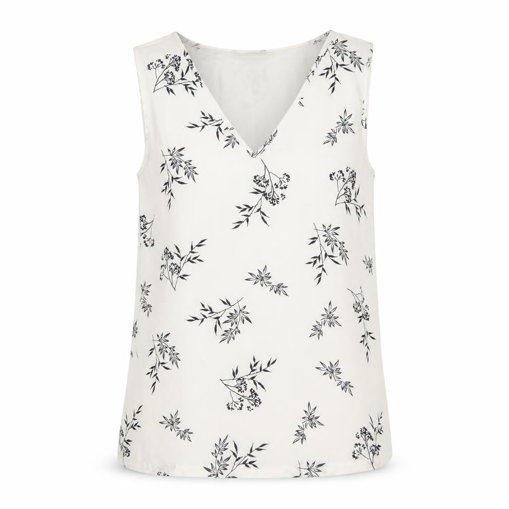 Marks & Spencer Women's Ivory Floral Top Size 8