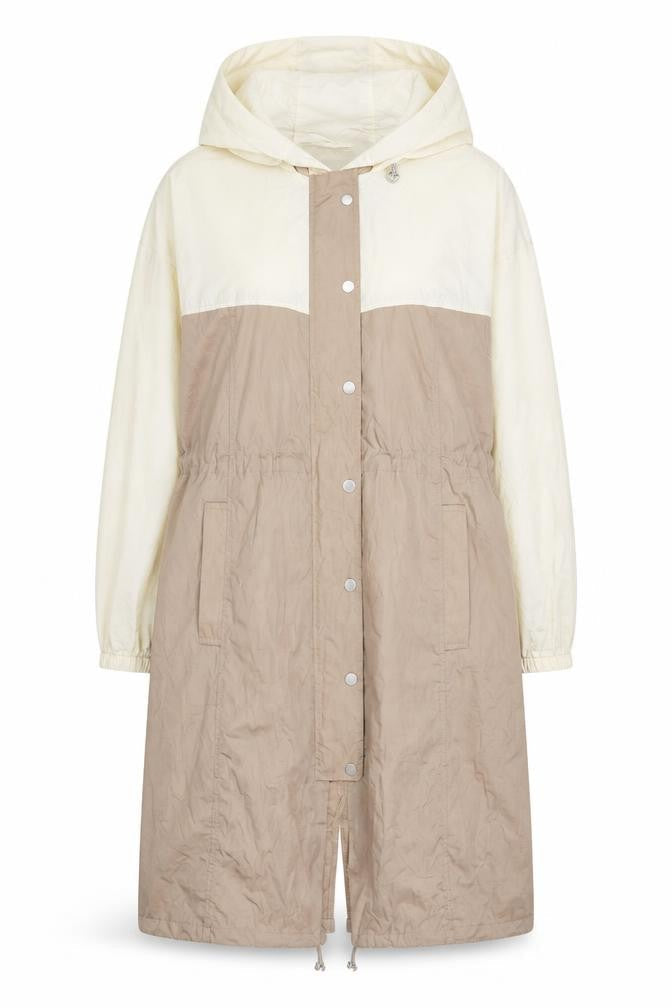 Next Women's Beige Parka Jacket Size 14