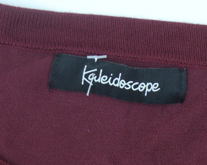 Close-up detail of Kaleidoscope Women's Multicoloured jumper, size 18