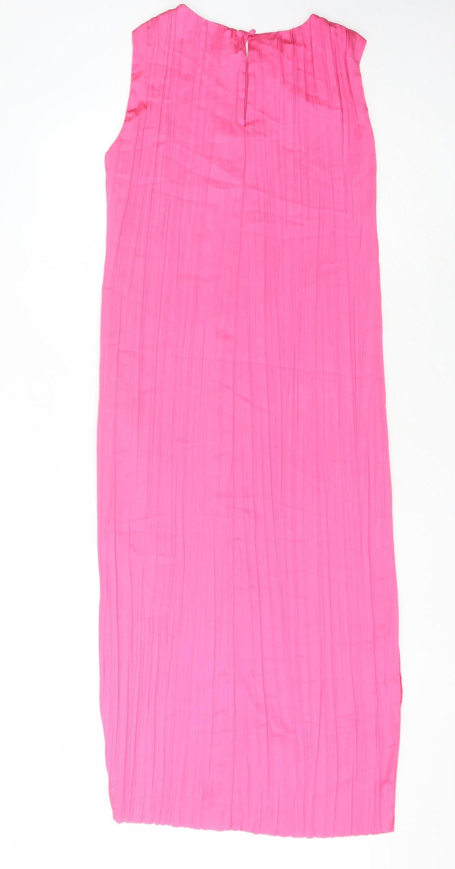 Marks & Spencer Pink Sleeveless Dress Size 8